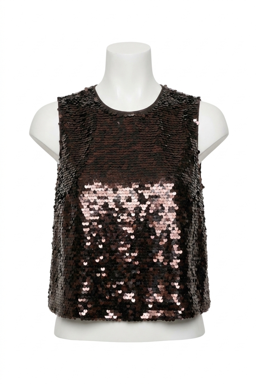 NEW STAUD seraphina top in espresso black